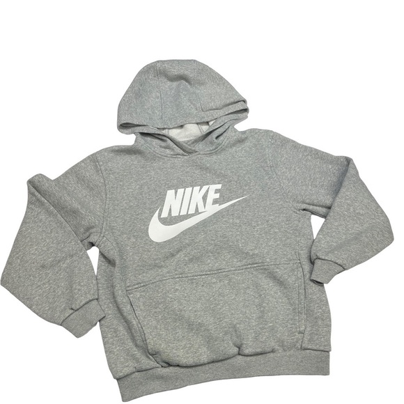 Nike Other - Nike Kids Gray Pullover Hoodie Youth Large 10/12